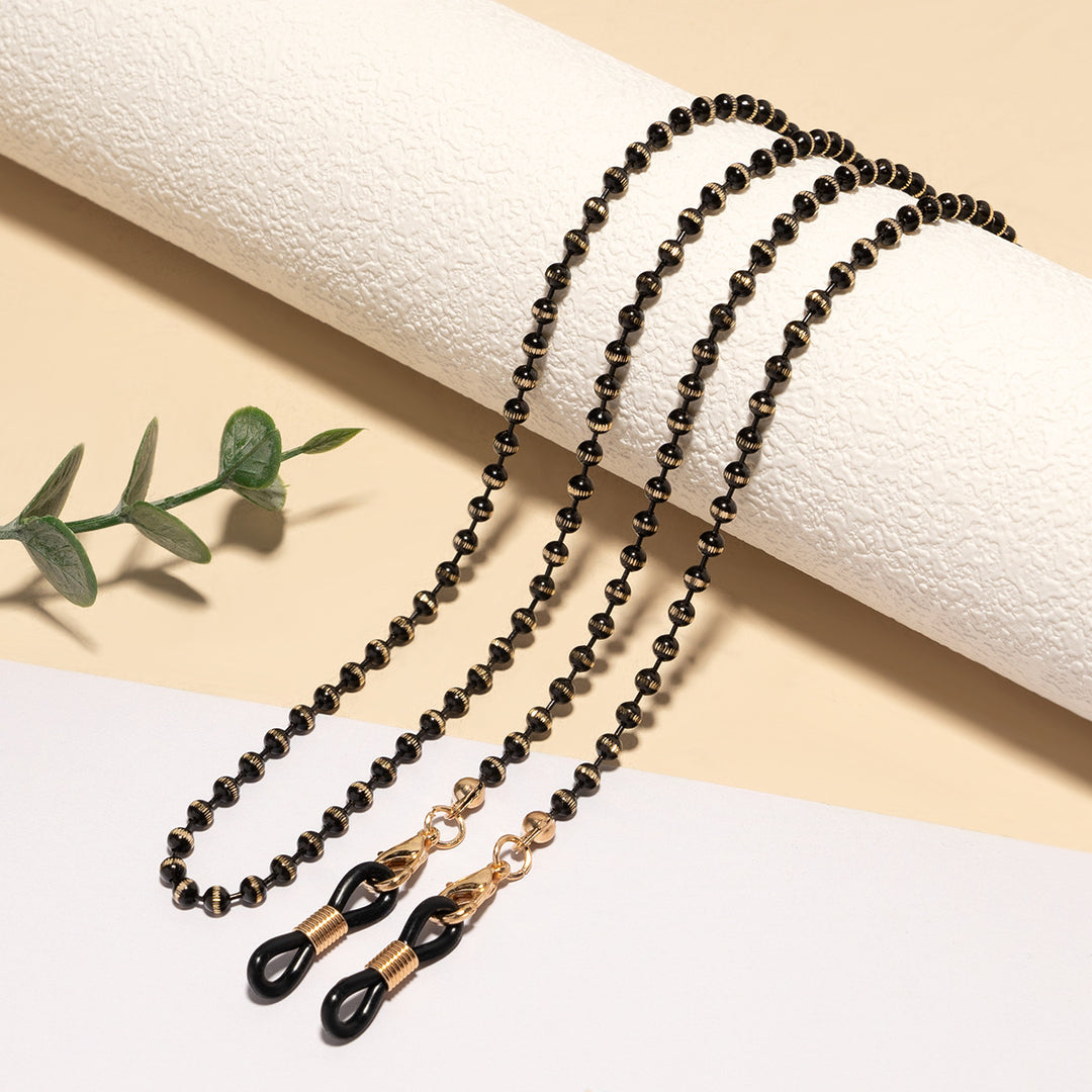 Decorative Beaded Eyewear Chain Bowlift