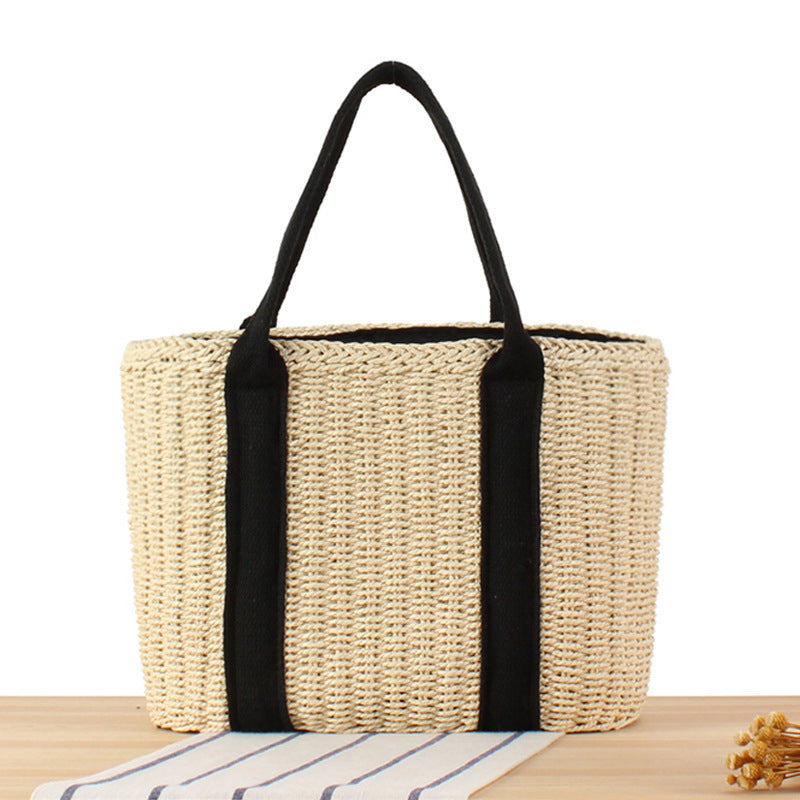 Stylish Braided Tote Bag Bowlift