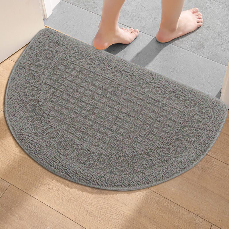 Decorative Half-Moon Shower Mat Bowlift