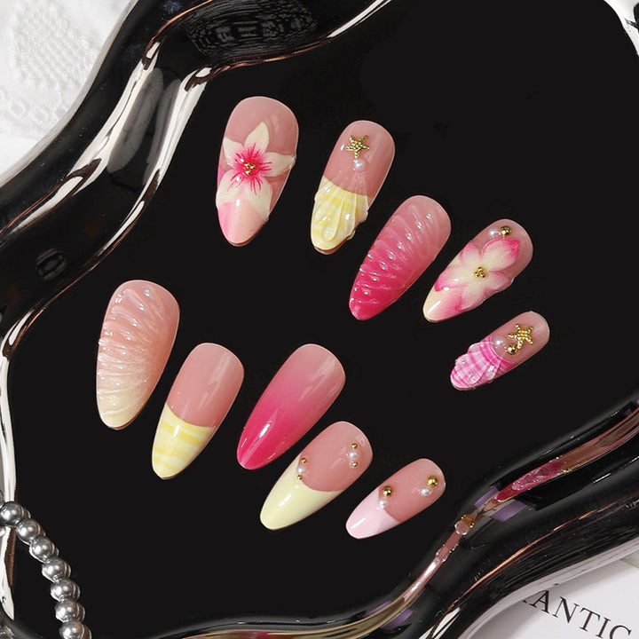 Flower-Inspired Press-On Nail Collection Bowlift