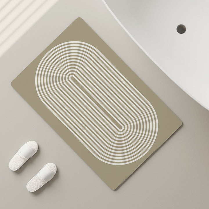 Textured Bathroom Mat Bowlift