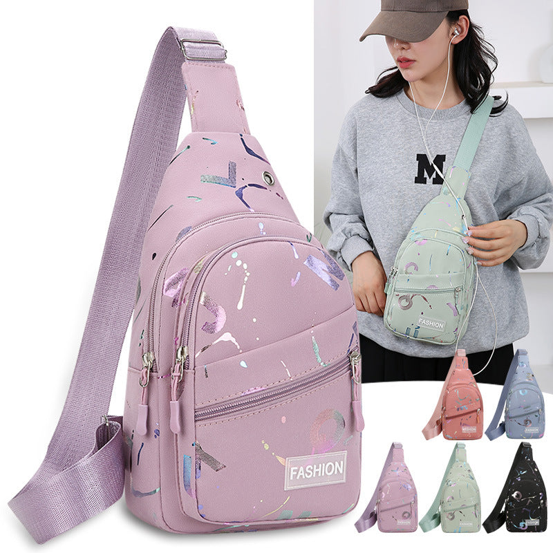 Colorful Artistic Sling Bag Bowlift