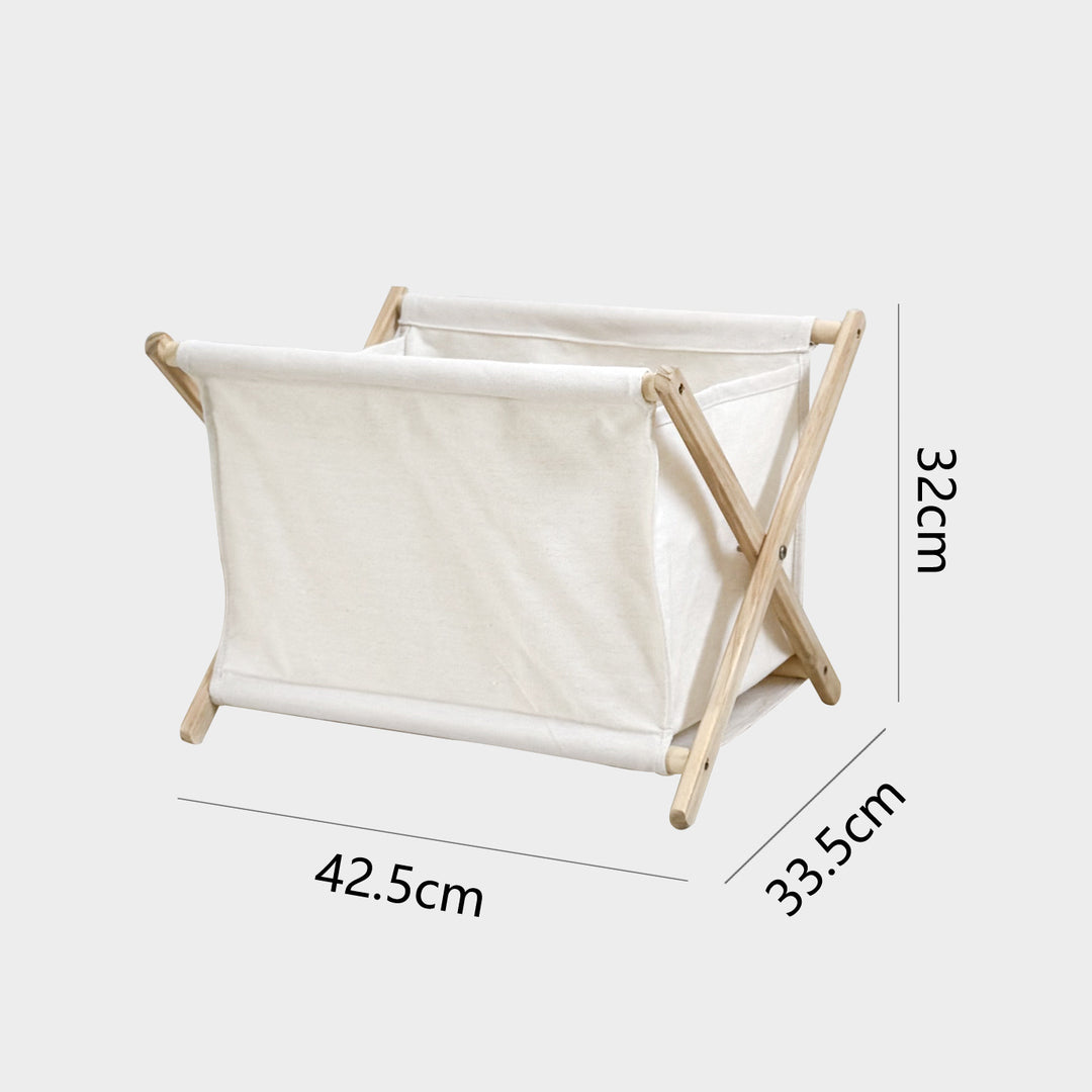 Laundry basket with practical folding mechanism Bowlift