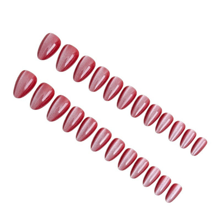 Elegant artificial nails with shimmering finish Bowlift