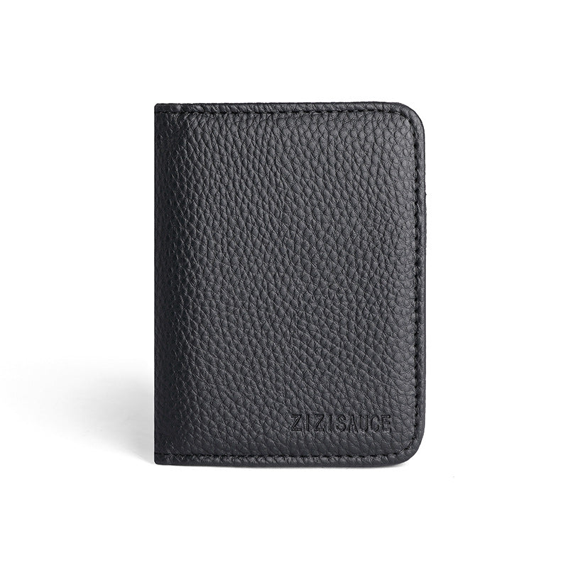 Minimalist Leather Card Holder Bowlift