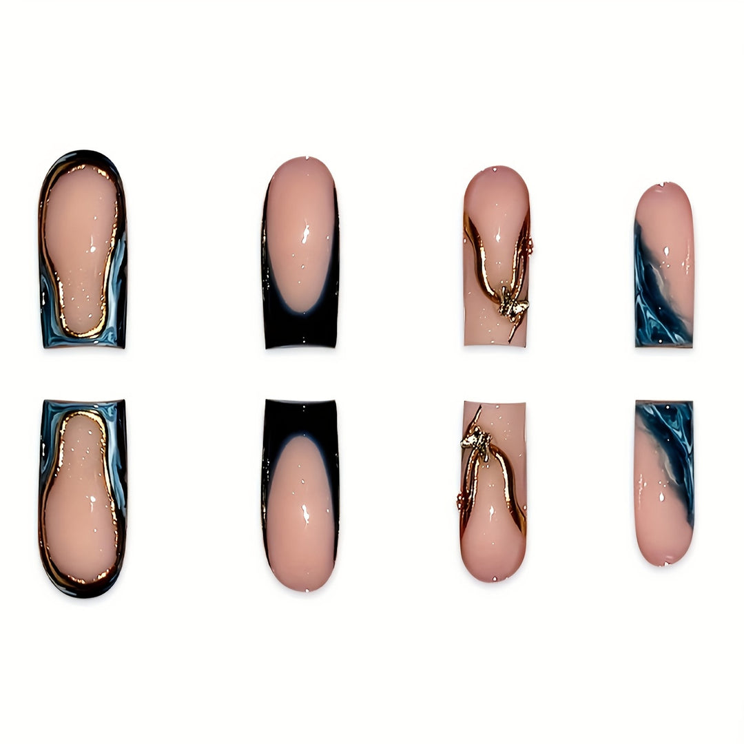 Elegant Sculpted Nail Art Extensions Bowlift