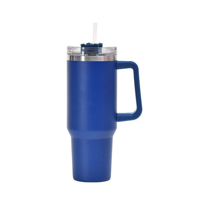 Women's Insulated Drinking Cup with Handle and Straw Bowlift