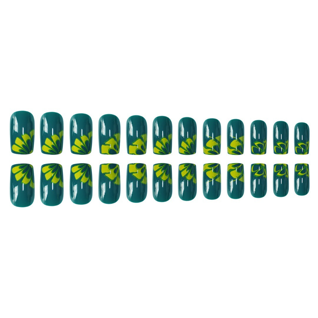 Artistic Watercolor Nail Art Bowlift