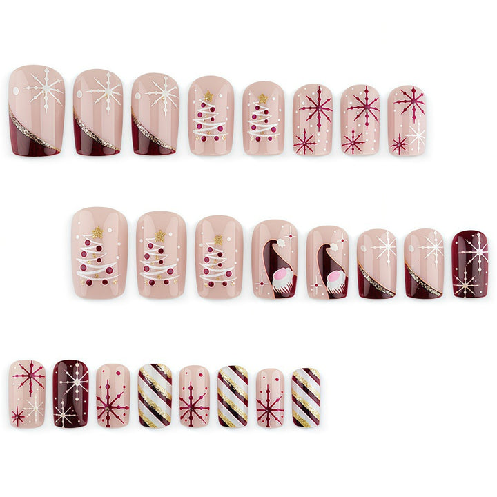Creative Christmas Nail Design Set Bowlift