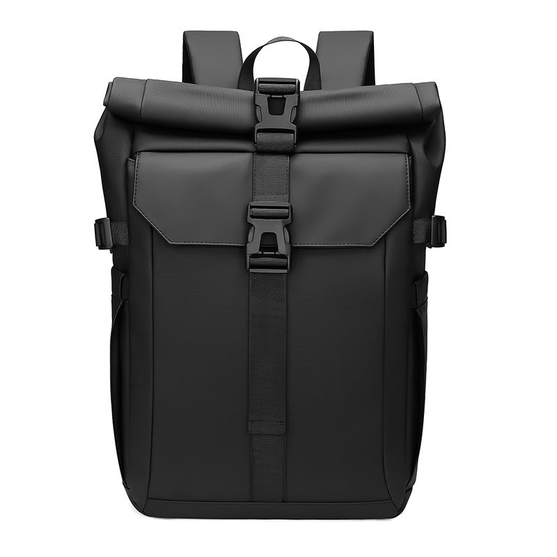 Robust rolltop backpack with ergonomic carrying system and versatile storage space Bowlift