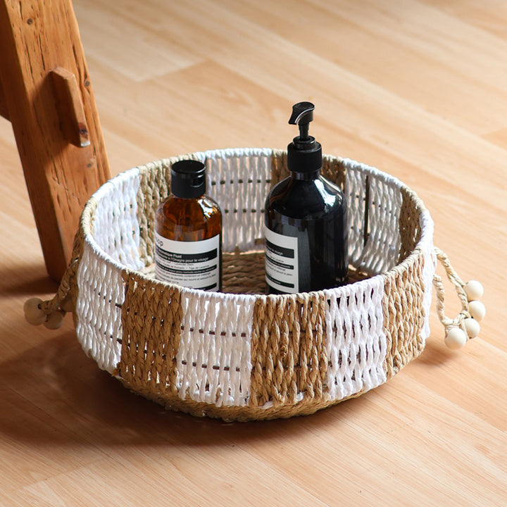Handcrafted Decoration Basket Bowlift
