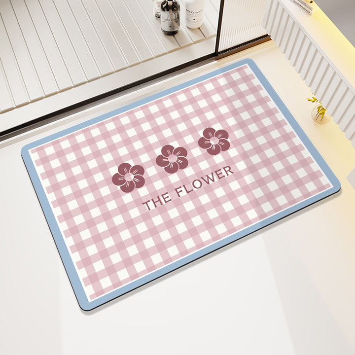 Charming Decorative Bath Mat Bowlift