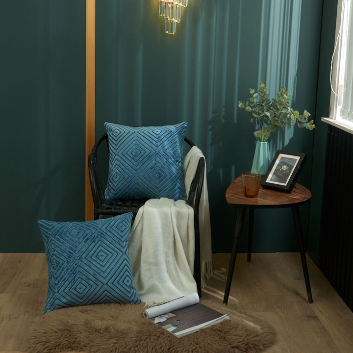 Decorative Geometric Accent Pillow