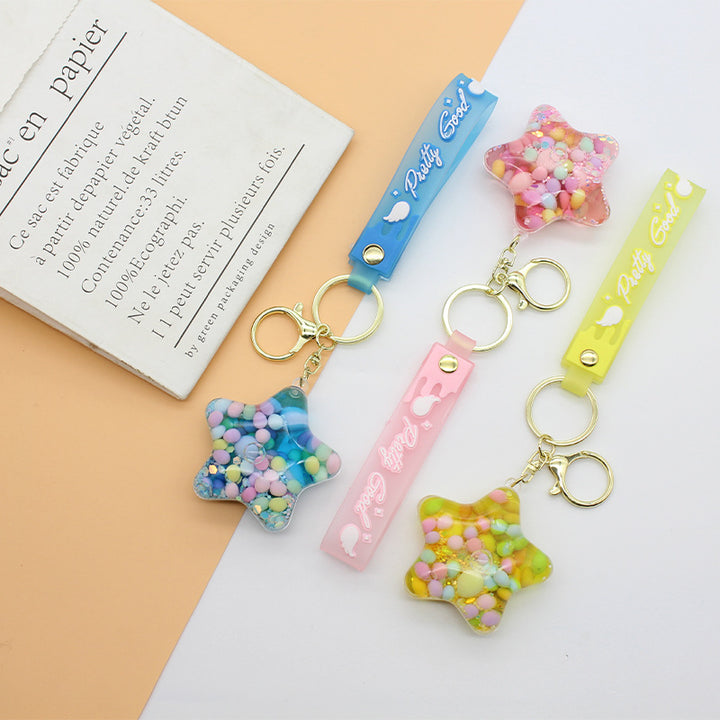 Unisex keychain with candy motif Bowlift
