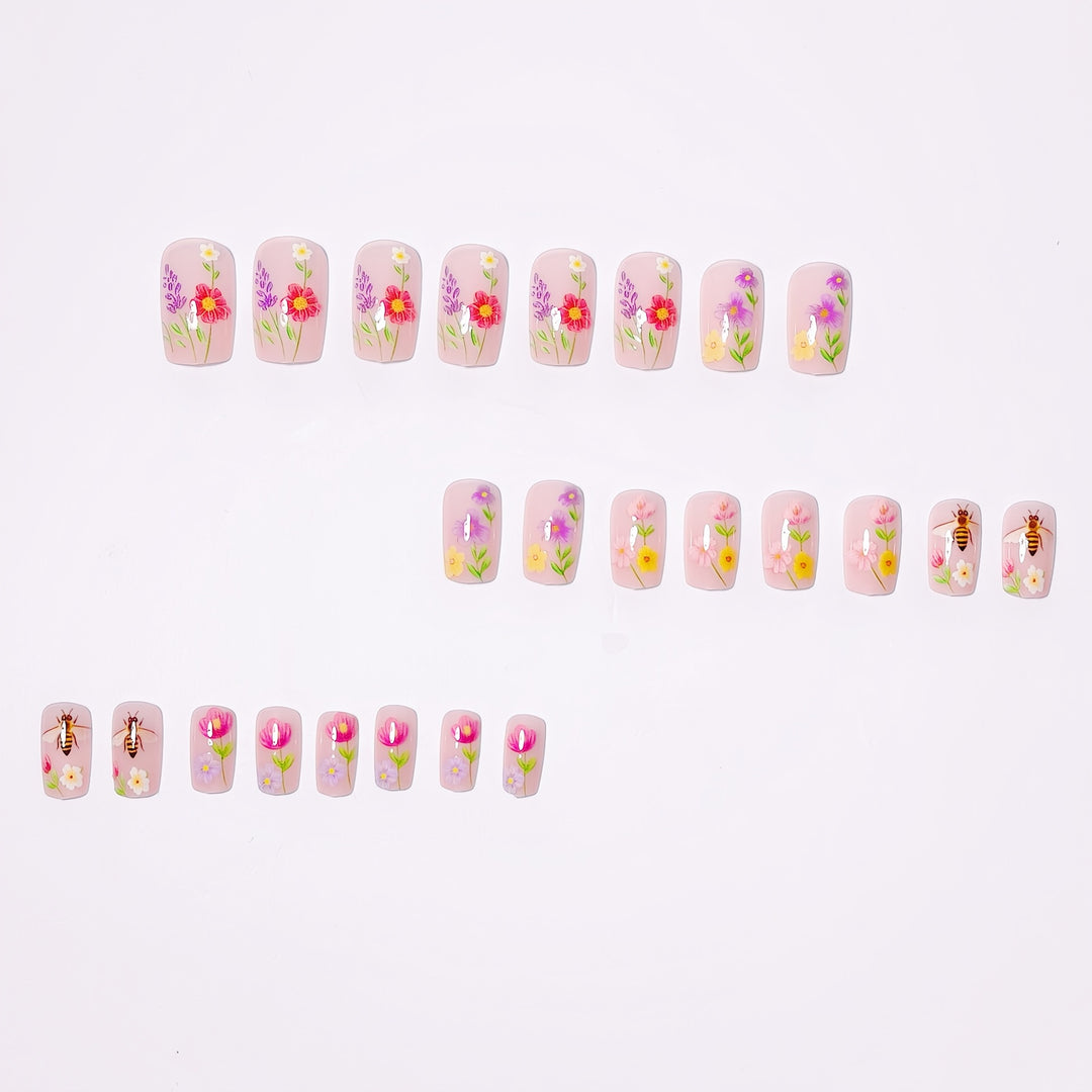 Blumen Nail Art Set Bowlift