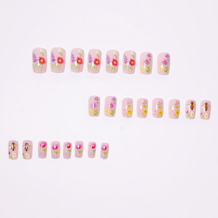 Blumen Nail Art Set Bowlift