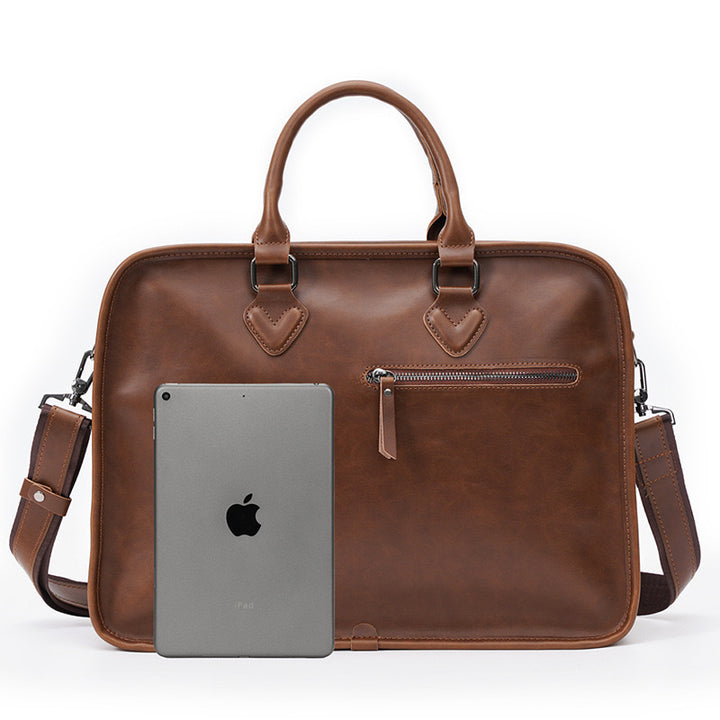 High-Quality Briefcase Made of Durable Artificial Leather Bowlift