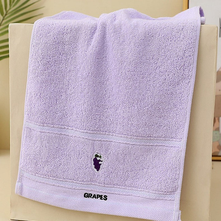Ladies cotton towel with fresh pear motif Bowlift