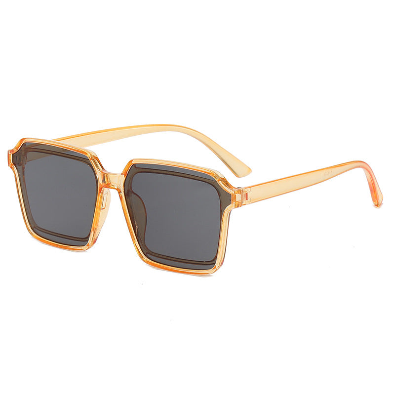 Women elegant square sunglasses with sturdy frame Bowlift