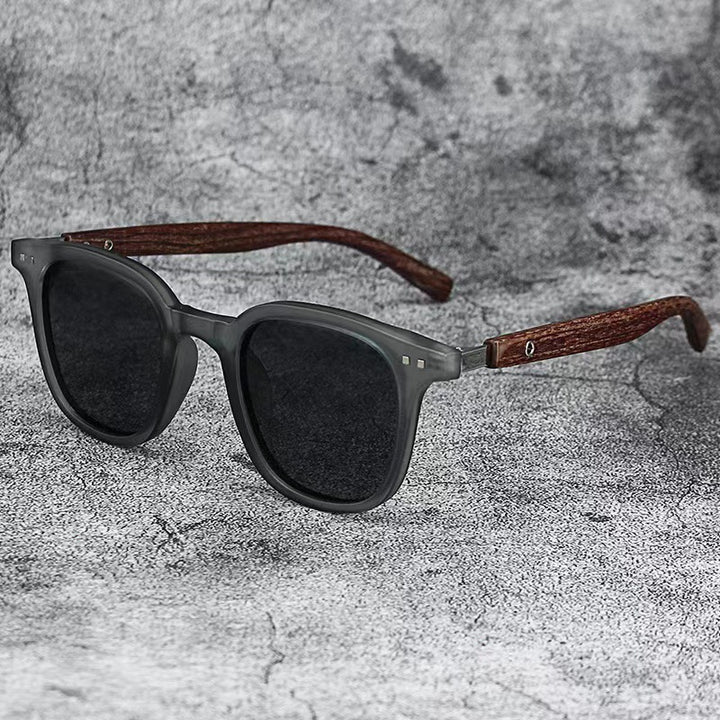 Vintage-Inspired Square Frame Sunglasses Bowlift