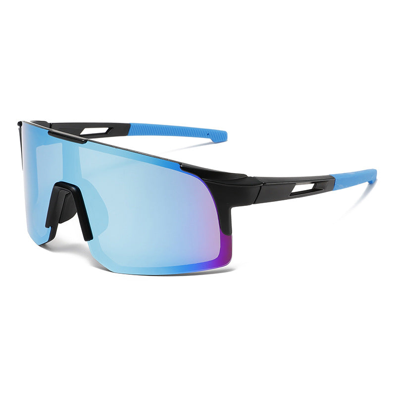 Unisex nan sporty wraparound sunglasses with polarized lenses, high UV protection and non-slip nose pad Bowlift