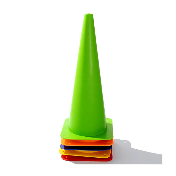 Flexible PVC Traffic Safety Cone with Heavy-Duty Square Base and Stackable Design Bowlift