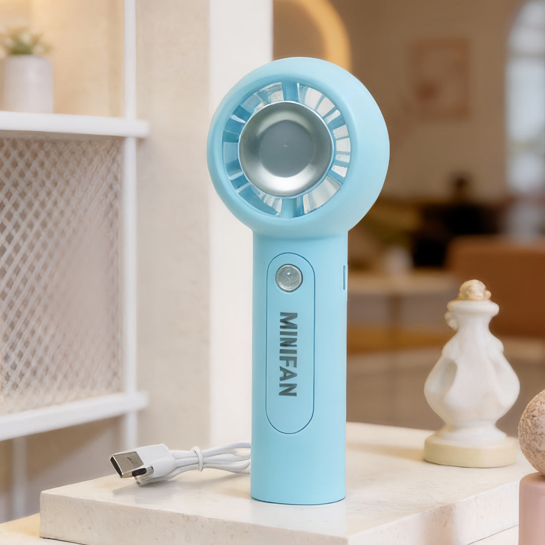 Women Portable USB Mini Fan with Innovative Design Bowlift