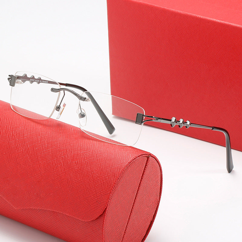 Women’s stylish retro sunglasses with luxurious metal frame and polarized lenses Bowlift