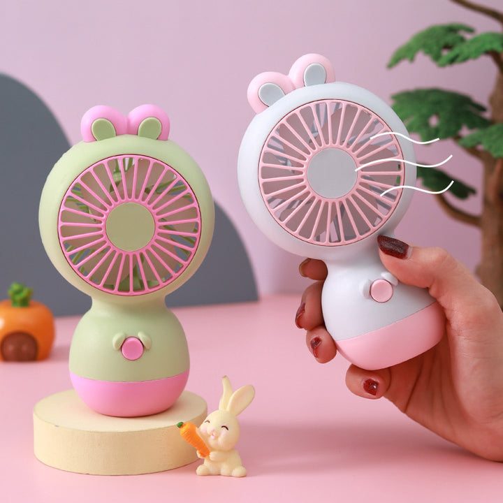Unisex Portable Hand Fan in Creative Frog Design Bowlift