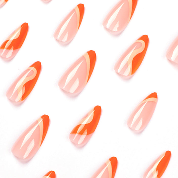 Artful Stiletto Press-On Nails Bowlift