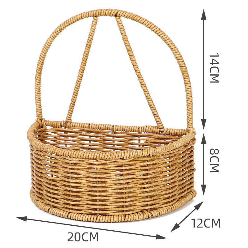 Stylish Decorative Woven Basket Bowlift