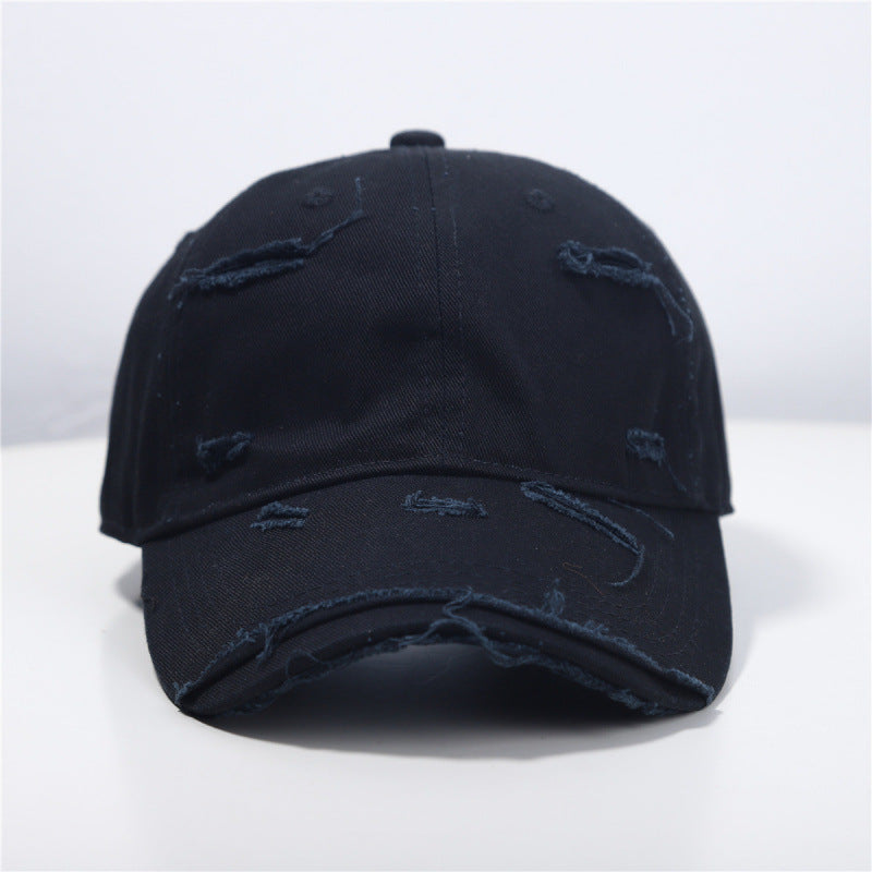 Women's Distressed Classic Baseball Cap Bowlift