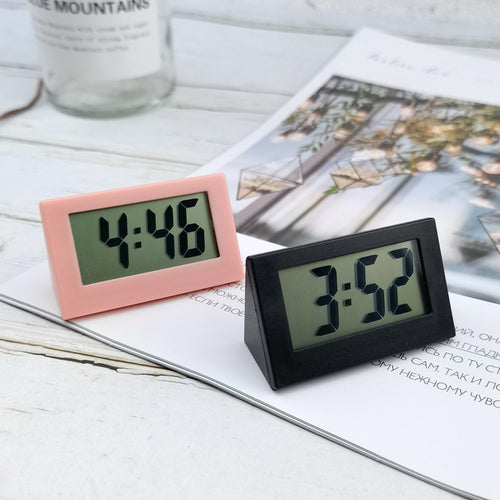 Digital Alarm Clock with Clear LED Display Bowlift