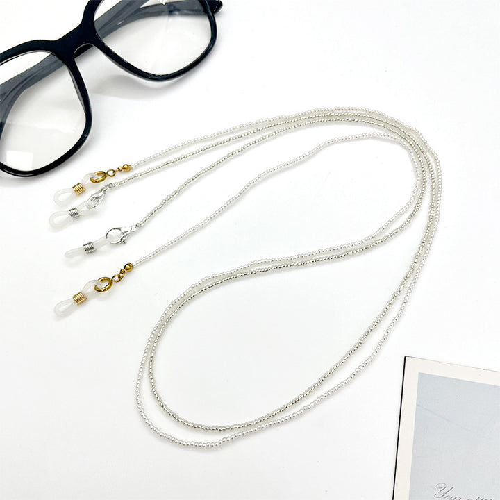 Beaded Eyewear Retainer Chain Bowlift