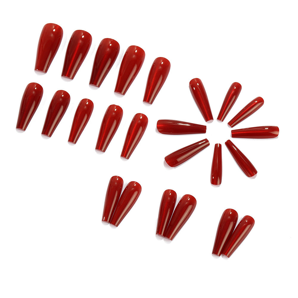 Artificial nails with elegant tip design Bowlift