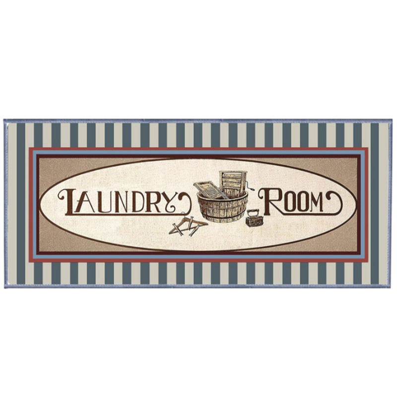Decorative Laundry Room Mat
