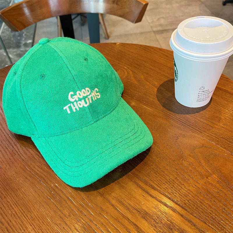 Women's Casual Embroidered Graphic Cap Bowlift