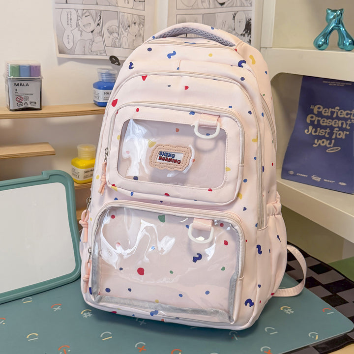Fun Patterned School Backpack