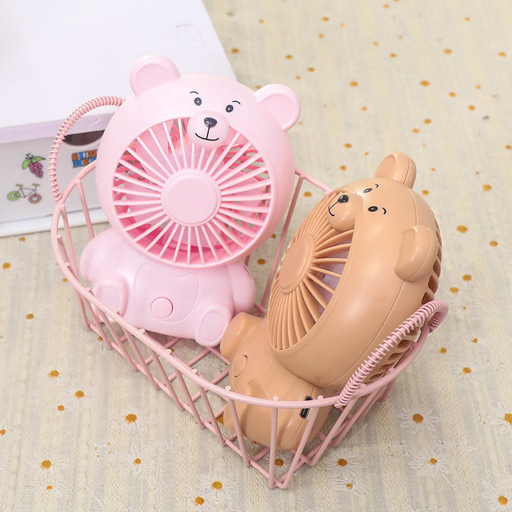 Ladies USB table fan in bear design Bowlift