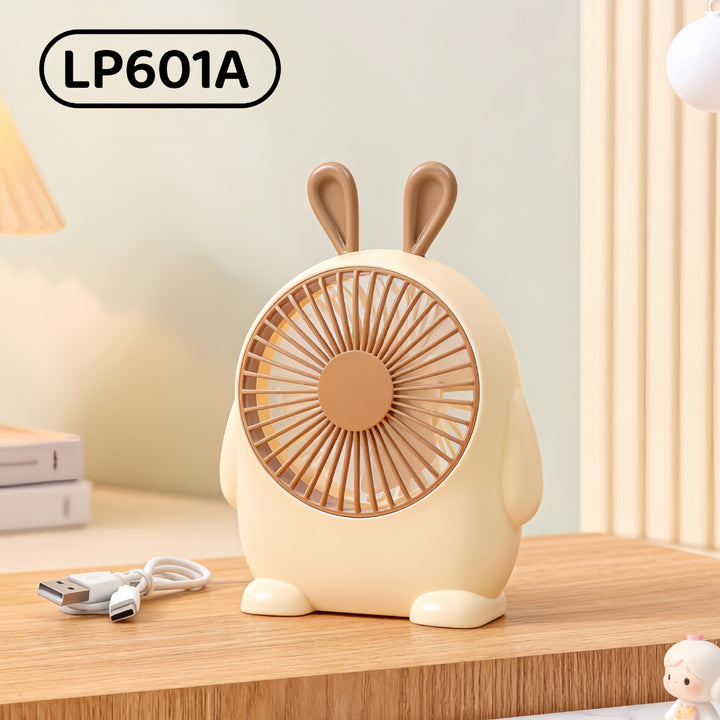 Women's Portable Mini Fan in Creative Animal Design Bowlift