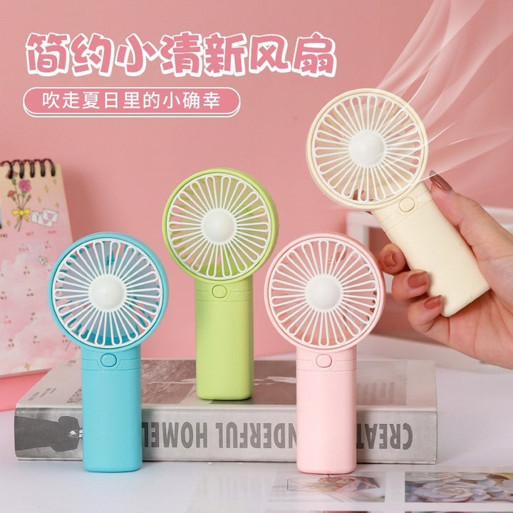 Ladies Portable Hand Fan with Cute Design Bowlift
