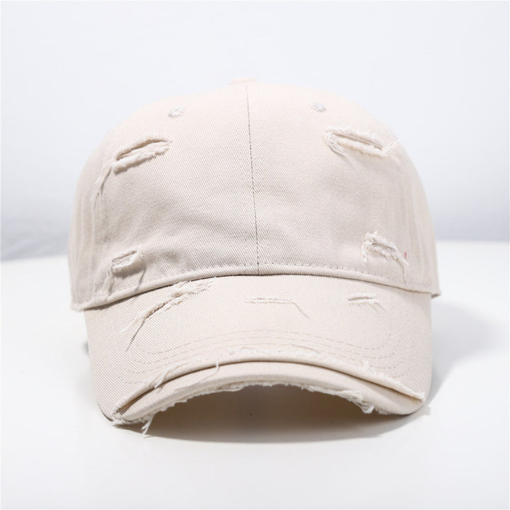 Women's Distressed Classic Baseball Cap Bowlift