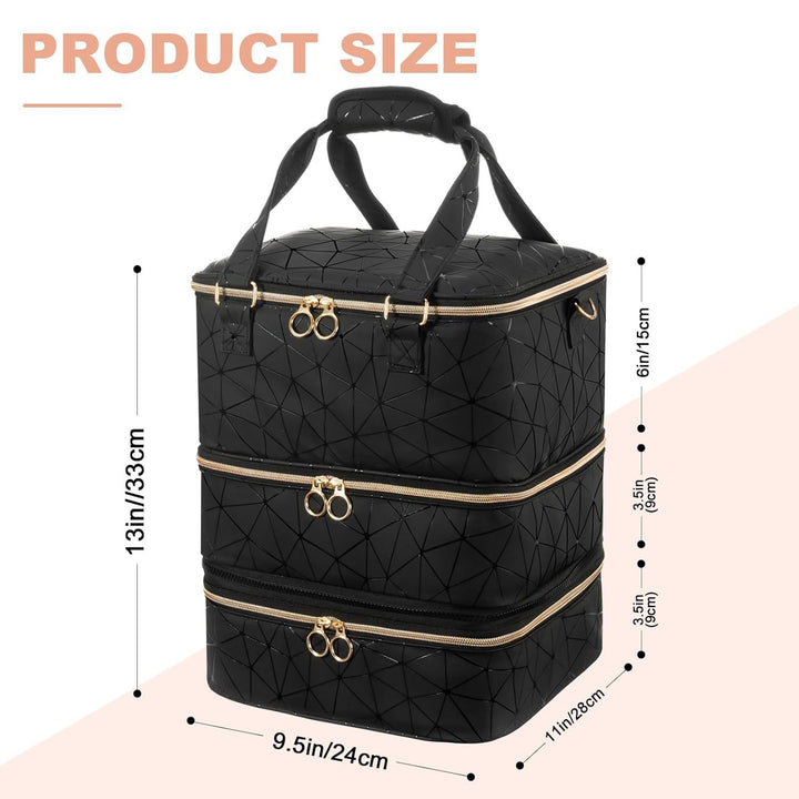 Cosmetic organizer with multiple modular compartments Bowlift