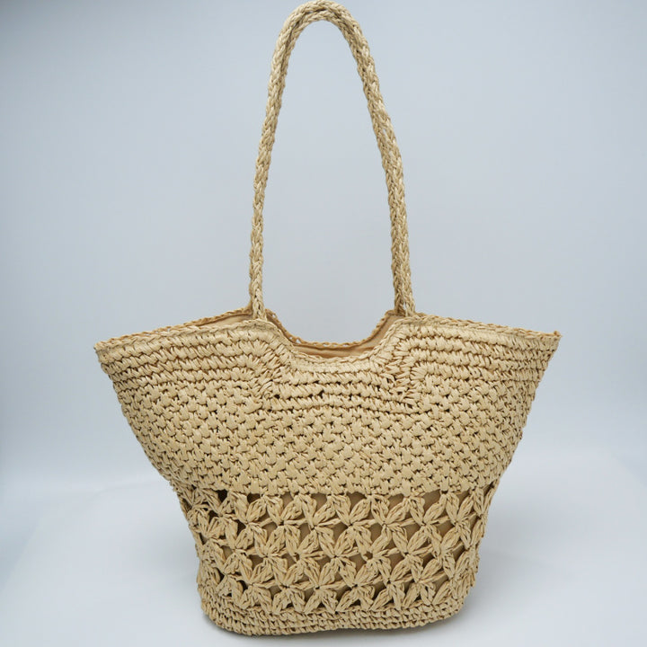 Elegant and Woven Beach Bag Bowlift