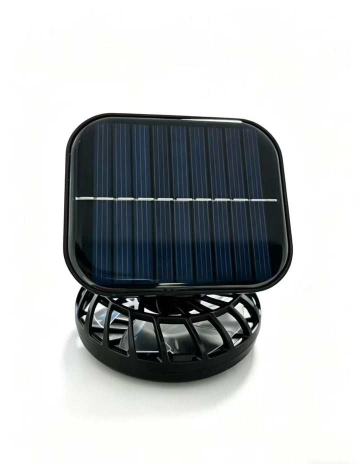Unisex nan solar-powered table fan with integrated solar module Bowlift