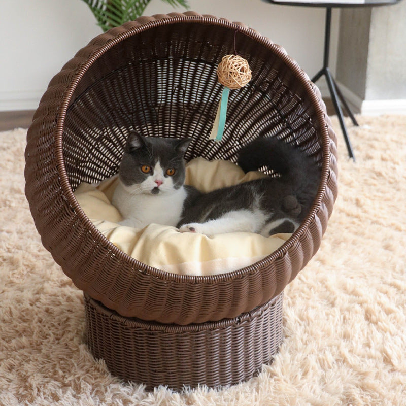 Cat bed with Modern Design Bowlift