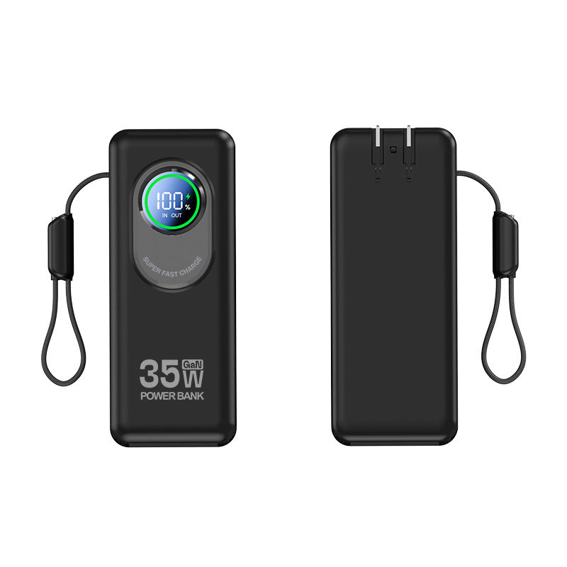 Powerful power bank with 35W Gan fast charging technology Bowlift