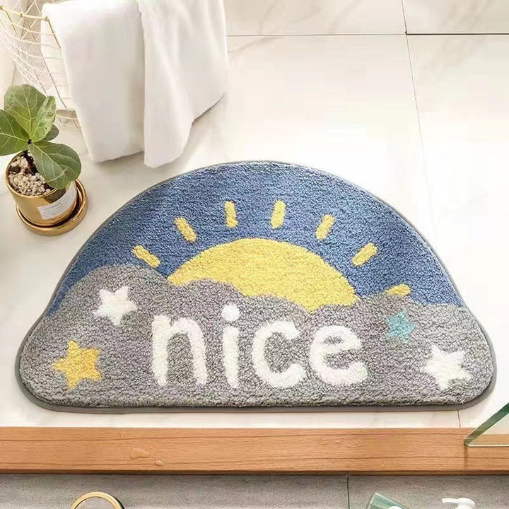 Fun Polar Bear Bath Mat Bowlift