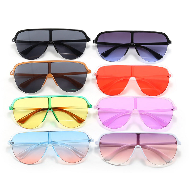 Women oversized visor sunglasses Bowlift