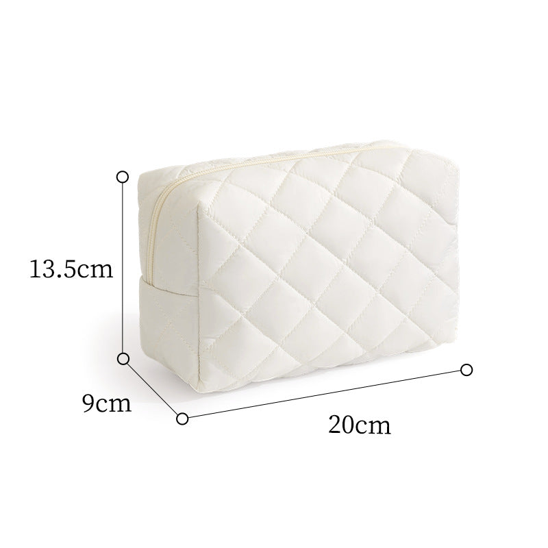 Quilted Leopard Print Makeup Case Bowlift